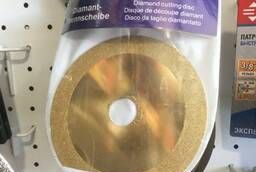 Алмазный диск по стеклу/ кафелю 125ммх1. 1 мм