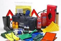 First aid kit for a fuel truck