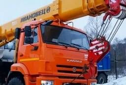Truck crane Ivanovets KS 45717 K-3