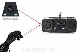 Car Rear View Camera With 2 Parking Sensors
