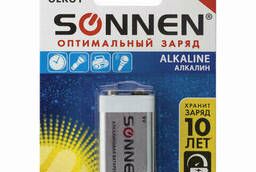 Батарейка Sonnen Alkaline, Крона (6LR61, 6LF22, 1604A). ..