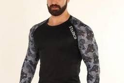 Блуза мужская Starks Long shirt Coolmax, цвет Черный