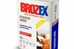 Brozex Refractory KF-22, mix for masonry and furnace repair, etc. ..