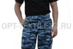 Security guard trousers gray camouflage
