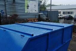 Waste bin for MSW Boat with lid AB-4104