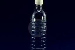 Plastic PET bottle 0.5 l transparent 1200