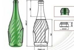 Бутылка под шампанское Ш-750-Винтаж-2