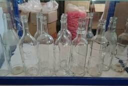 Бутылки водочные б/у 0, 5, 0, 7, 1 лт.