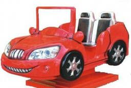 Детский игровой аттракцион Качалка Красная машина