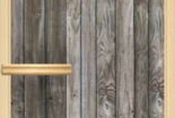 Дверь для сауны АКМА Арт-серия GlassJet Дверь С Окном 7х19 (коробка -осина/липа)