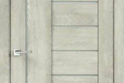Дверь межкомнатная Linea 3 (Линия), цвет Дуб Шале седой