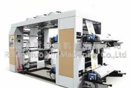 Two-color printing machine for printing s roll to roll N