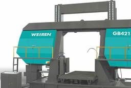 Двухстоечный ленточнопильный станок Weiren GB42160