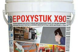 Эпоксидная кислотостойкая затирка Epoxystuk X90 5 кг белая Litokol