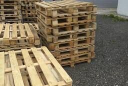 Euro pallets used wooden