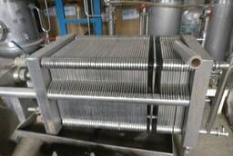 Filter press 60 x 60 cm, stainless steel