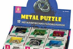 Metal puzzle Golden Fairy tale, 12 types, v. ..