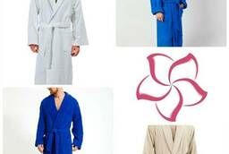 Халаты махровые для мужчин. Опт из Иваново