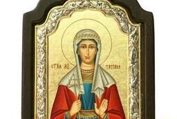 Икона Святая мученица Татиана | Татьяна Размер 16х11 см. .. .