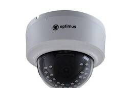 Ip видеокамера optimus ip-e021. 0(2. 8) — купольная ip камера