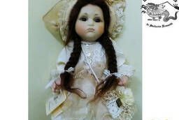 Итальянская фарфоровая кукла Clelia A Клелиа 26 см. .. .