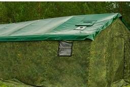 Каркасная палатка 15м2 (двухслойная)