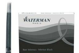 Картриджи чернильные Waterman, комплект 8 штук, черные