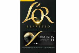 Кофе в алюминиевых капсулах L'OR Espresso Ristretto для. ..