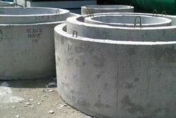 Кольца бетонные для колодца и канализации