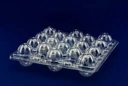 Disposable plastic food container for quail. ..