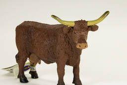 Корова салерской породы, игровая коллекционная фигурка Papo, артикул 51042