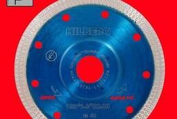 Круг алмазный (диск) для резки керамогранита 125 Hilberg 402