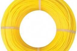 Леска желтая, строительная 1 мм желтая (100м)
