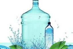 Line for bottling drinking water Aqua