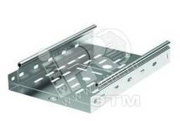 Non-perforated cable trays, galvanized