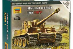 Model for assembling TANK Heavy German T-VI Tiger . ..