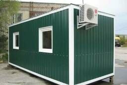 Modular building, change house, trailer, checkpoint, security post 6000x2