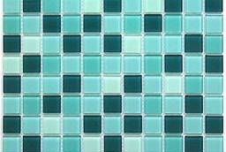 Maldives Bonaparte mosaic turquoise glossy 30x30