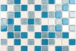 Мозаика Bonаparte Shine Blue голубая глянцевая 30x30