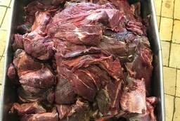 Мясо говядины, 1 (первый) сорт, жилованное, ГОСТ, замороженн