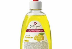 Liquid soap 300 ml, Melody Lemon, push-pool, 604783