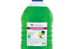 Liquid soap 5 l, Melody Green apple, with glycerin. ..
