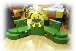 Набор детской мебели Котофей зеленый