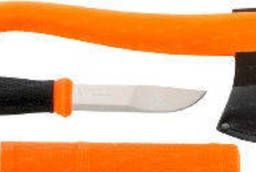 Набор morakniv outdoor kit orange (нож 2000 + топор mora. ..