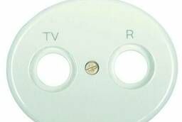 Накладка для TV-R розетки Tacto альпийский белый; 5550 BL