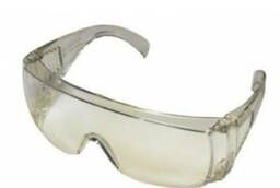 Очки защитные прозрачные, жёсткие вентилируемые