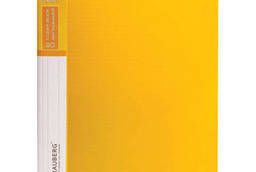 Folder 20 Brauberg Contract inserts, yellow. ..