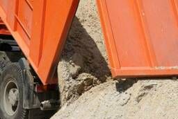 ПГС, песчано-гравийная смесь, песок строительный.