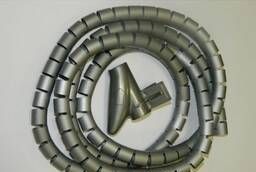 Пластиковый спиральный рукав для кабеля д. 20 мм (2 м) и инст