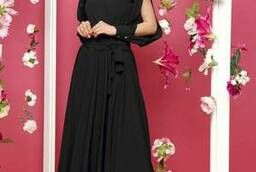Платье с длинным рукавом Lemoniade L295 черный